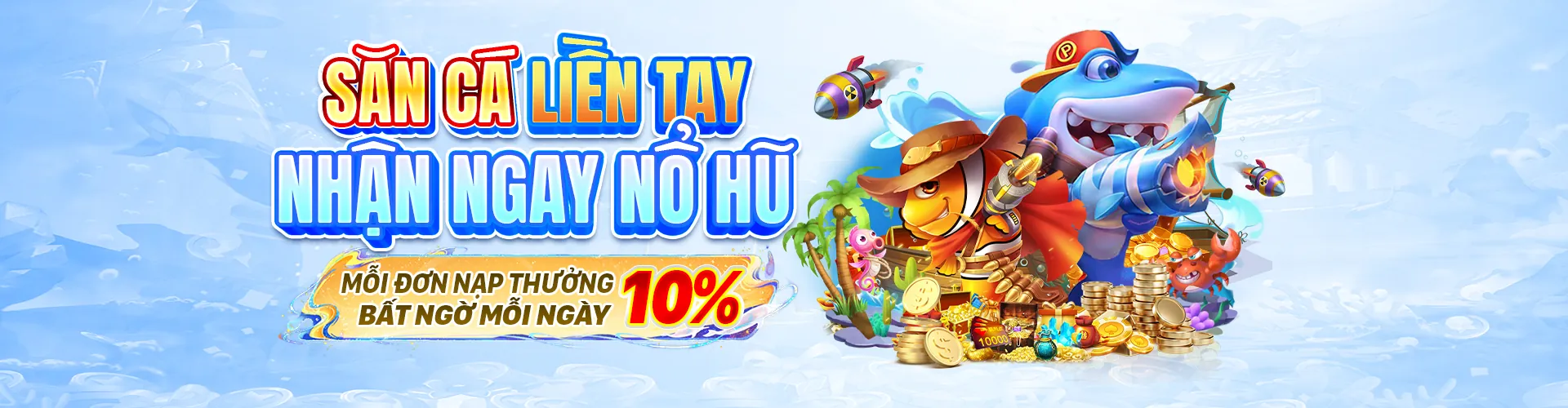Trải nghiệm bắn cá KING79 dưới đại dương bao la với đồ họa 3D sống động